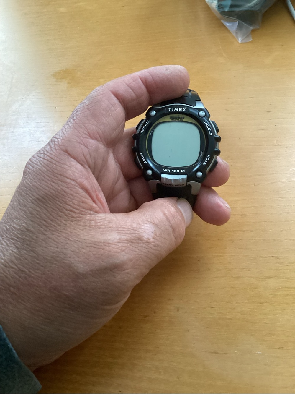 Timex Black and Silver Digital Sports Watch